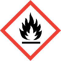 Flammable symbol: F