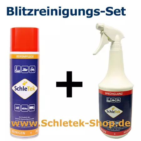 Blitzreinigungs-Set Reifen und Lack