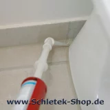 Kartuschenspitze mit 360° drehbarer Düse